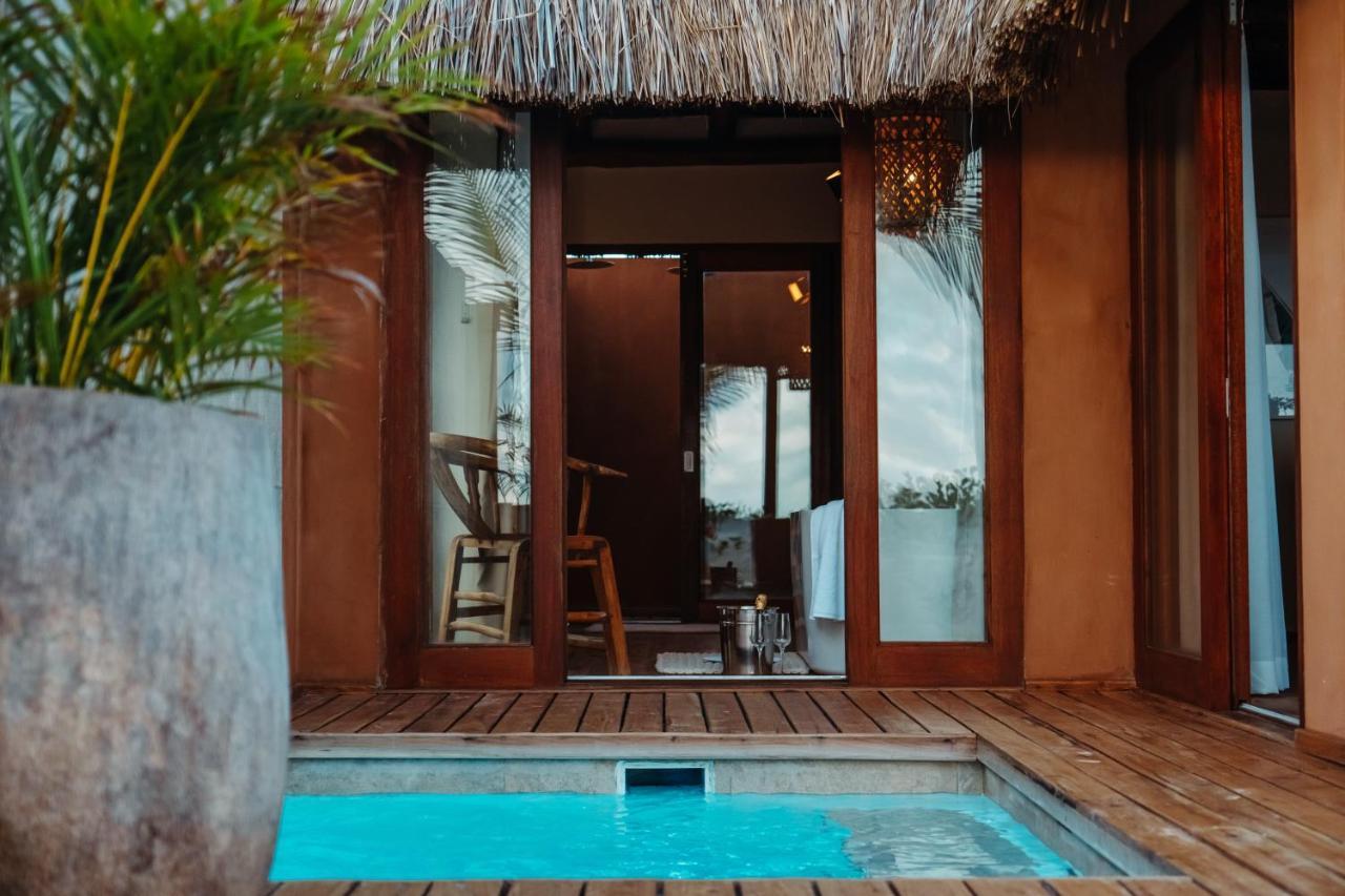 Eclectic Beach Retreat Cabo Nhamua Ngoại thất bức ảnh