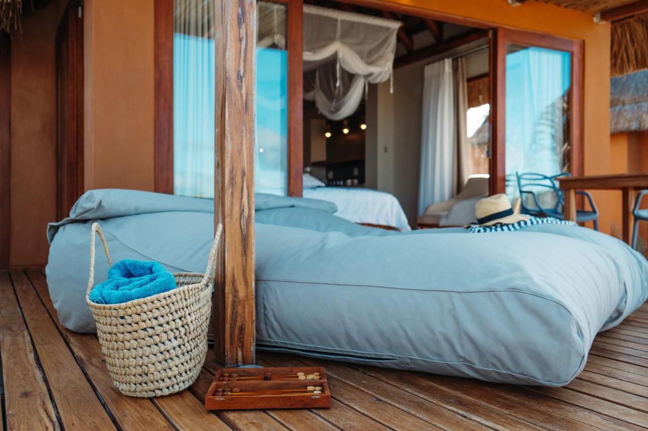 Eclectic Beach Retreat Cabo Nhamua Ngoại thất bức ảnh