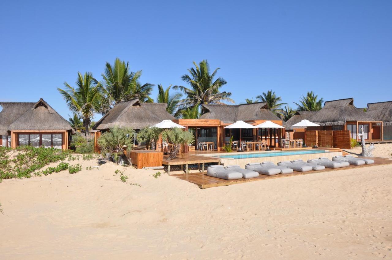 Eclectic Beach Retreat Cabo Nhamua Ngoại thất bức ảnh